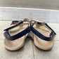 Vionic US Shoe Size 7/7.5 Navy Womens Sandals