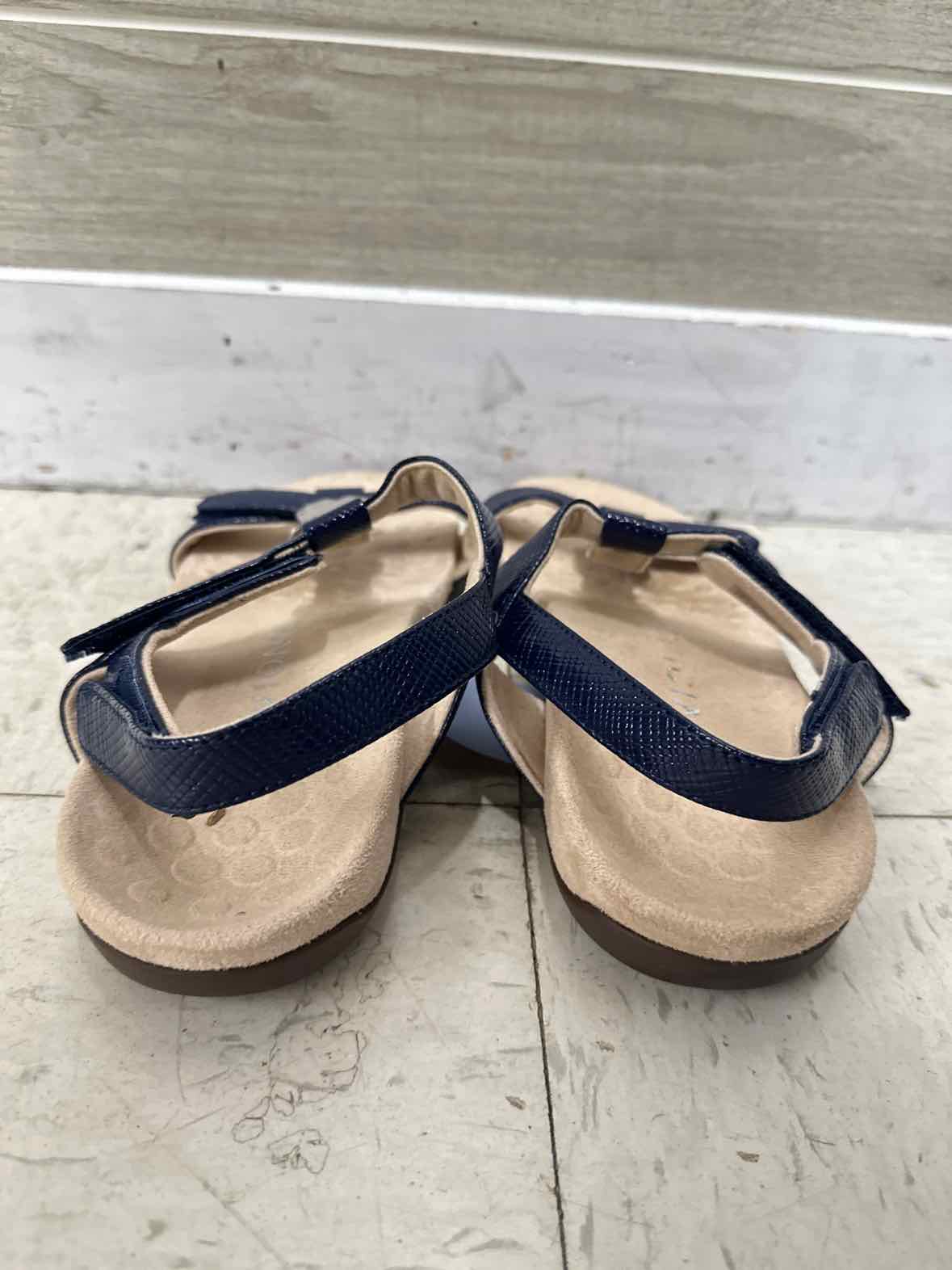 Vionic US Shoe Size 7/7.5 Navy Womens Sandals