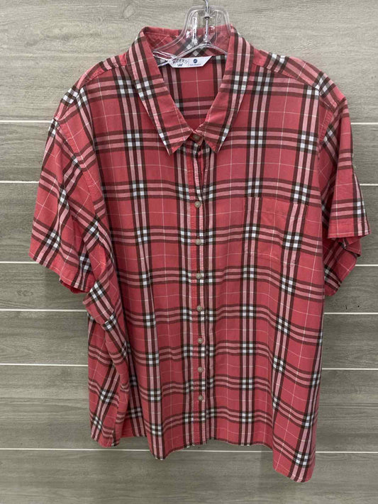 Riders Pink Womens Size 4X Shirt