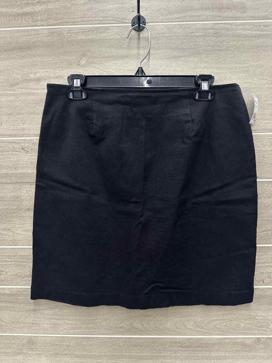Casual Corner Size 12/14 Black Womens Skirt
