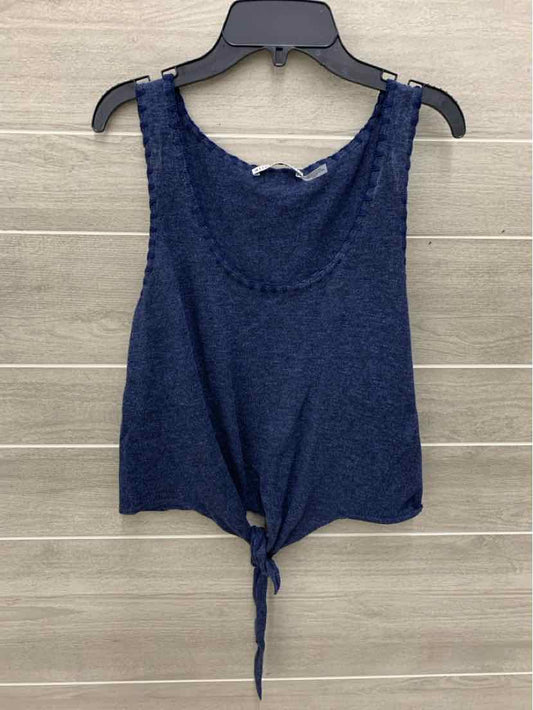 Alice & Olivia Blue Womens Size M Tank Top