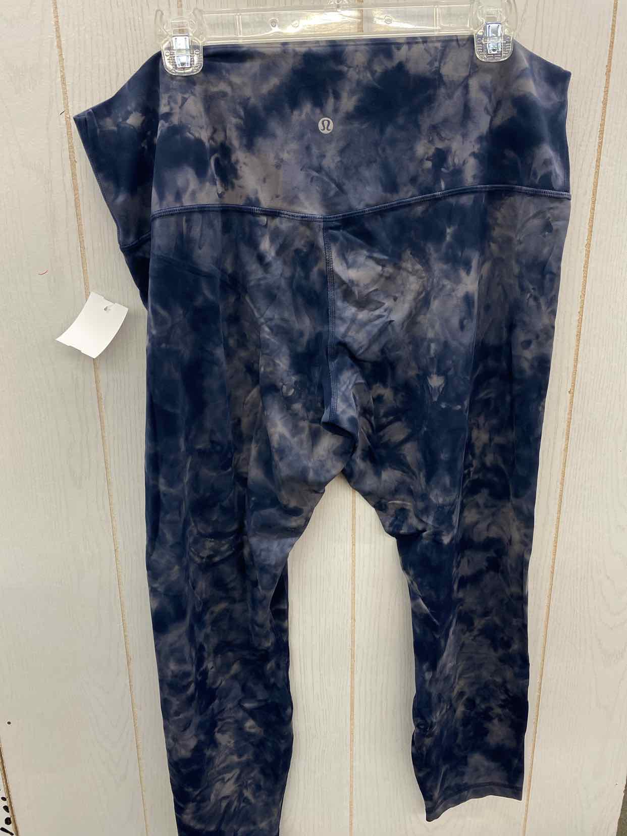 Lululemon Blue Womens Size 18 Leggings