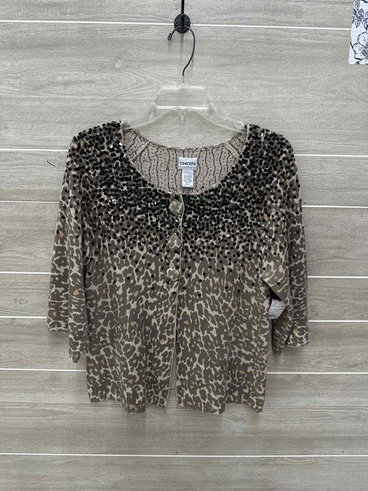 Chico's Size M Brown Womens Sweater