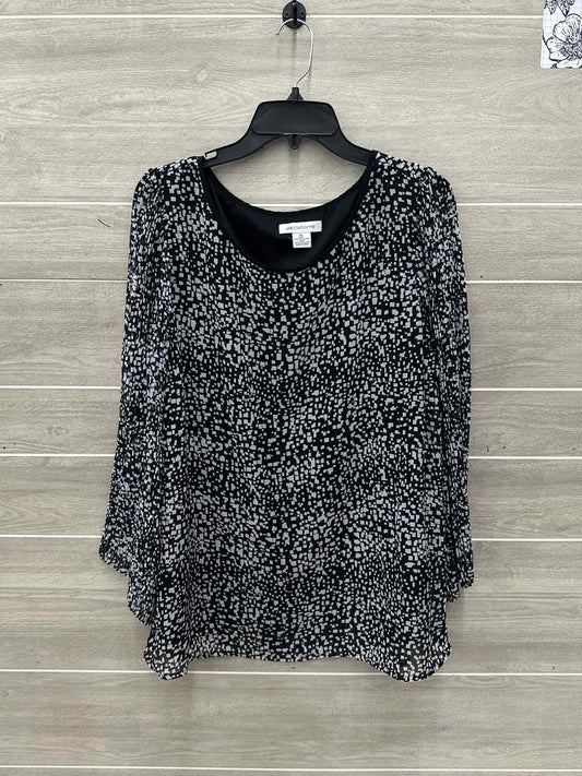 Liz Claiborne Size XL Black Womens Shirt