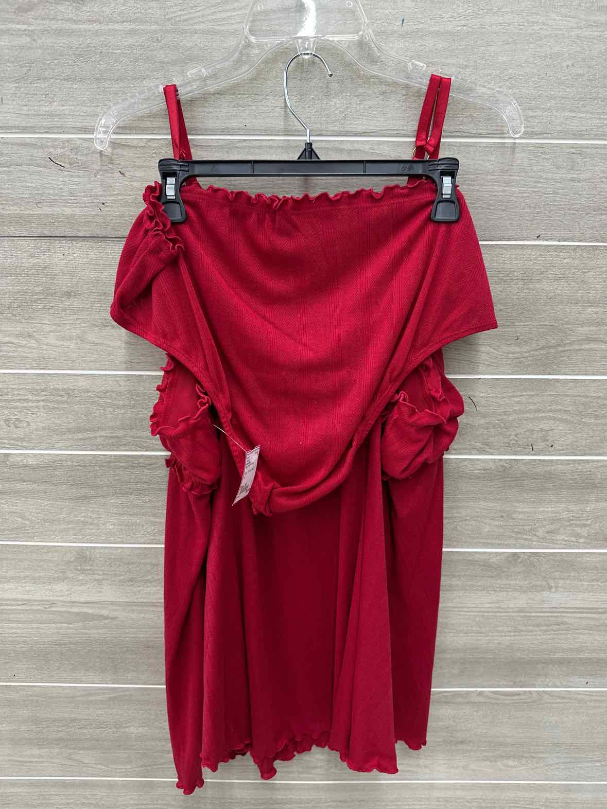 Adore Me Size 3X Red Plus Pajamas