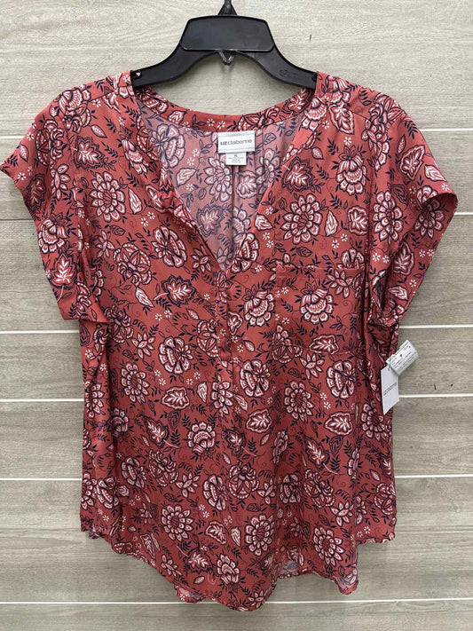 Liz Claiborne Size XL Pink Womens Shirt