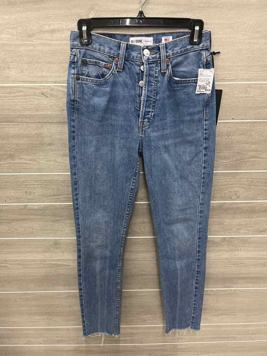 Re/Done Size 1/2 Blue Womens Jeans