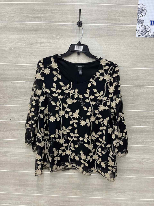 Alfani Size XL Black Womens Shirt