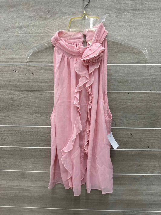 ee:some Size L Pink Womens Tank Top