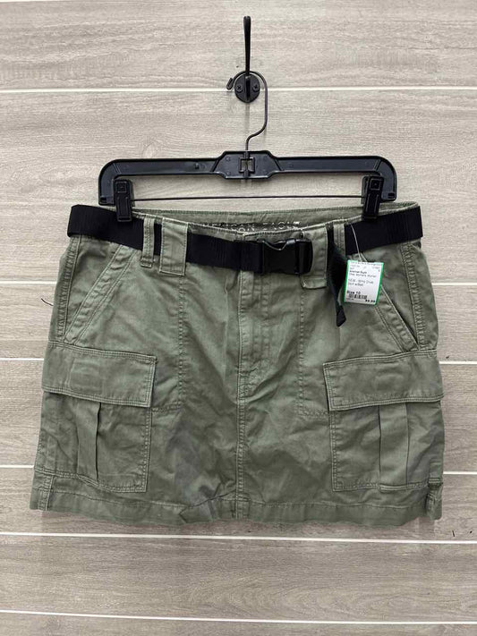 American Eagle Size 10 Olive Womens Skirt