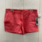 Land' and Sea Red Womens Size 10 Shorts