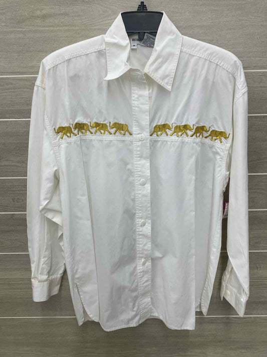 White Womens Size M Shirt