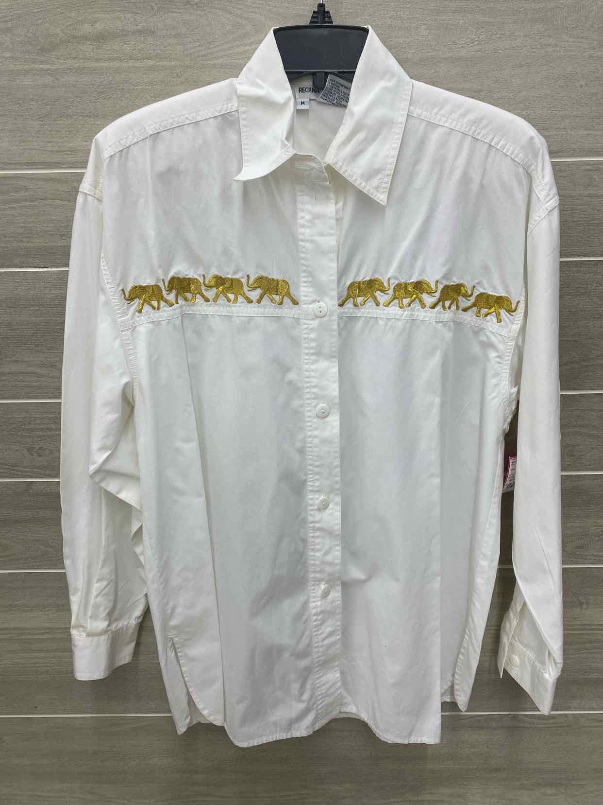 White Womens Size M Shirt