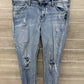 Silver Size 12/14 Blue Womens Jeans