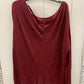 Maurices Burgundy Womens Size XXL Sweater