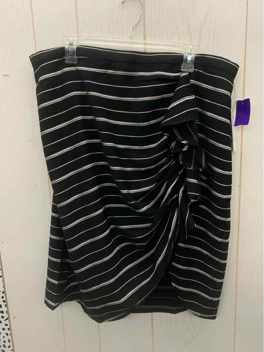 Worthington Black Womens Size 18 Skirt