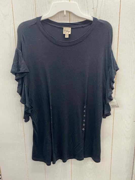 Como Vintage Black Womens Size M Shirt