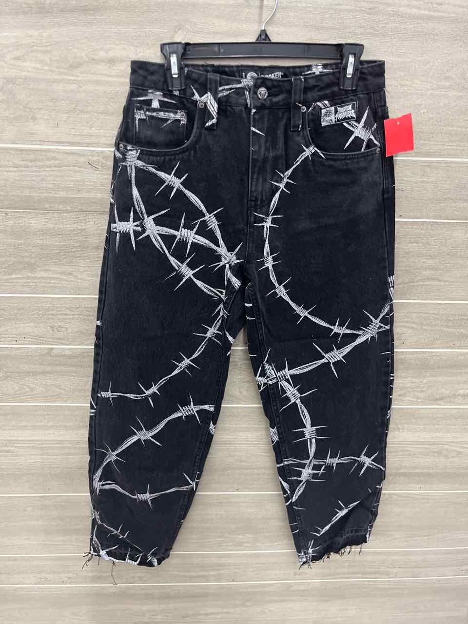 Size 4/6 Black Womens Jeans