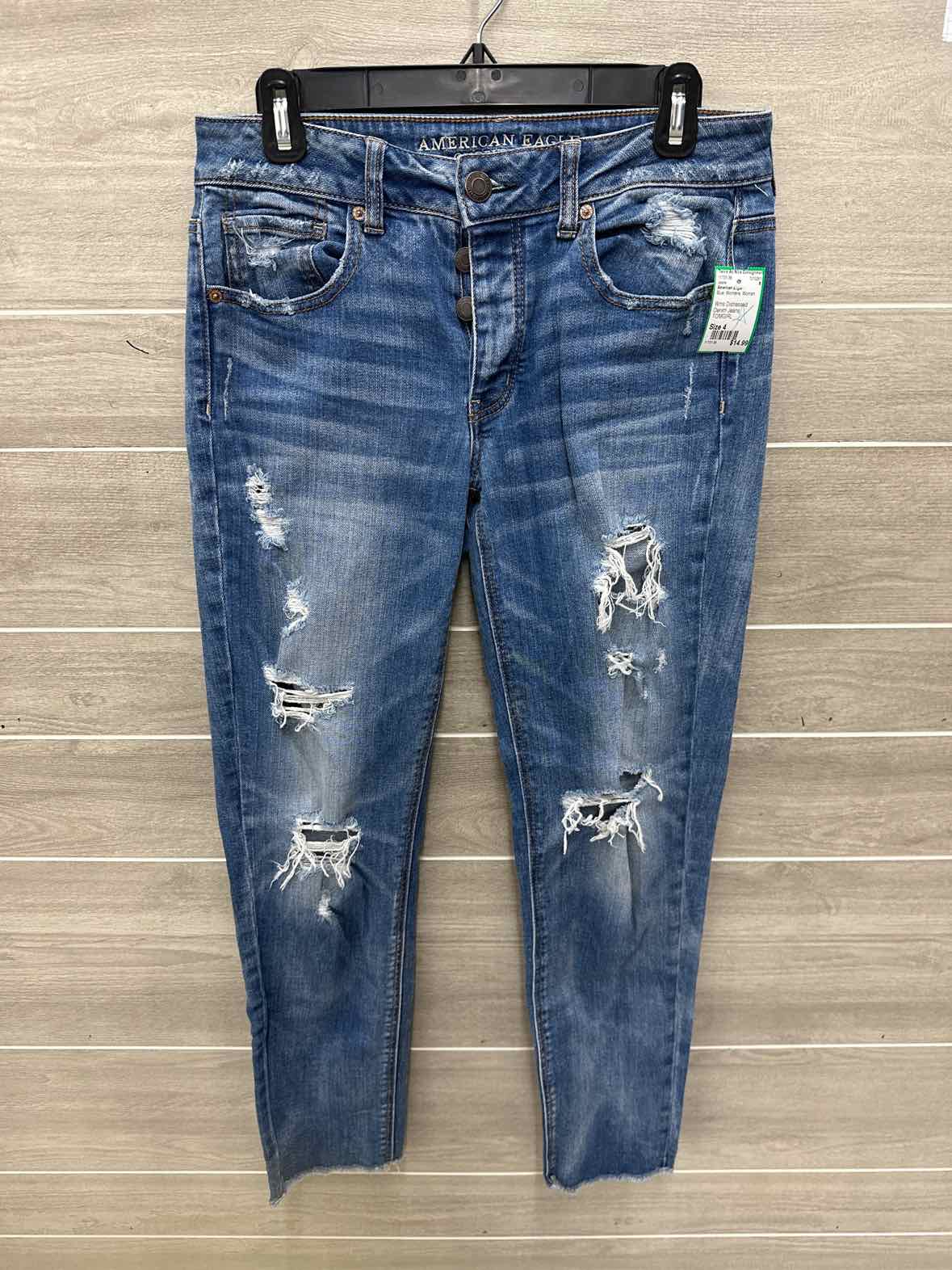 American Eagle Size 4 Blue Womens Jeans