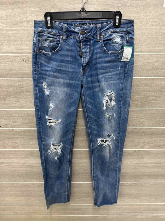 American Eagle Size 4 Blue Womens Jeans