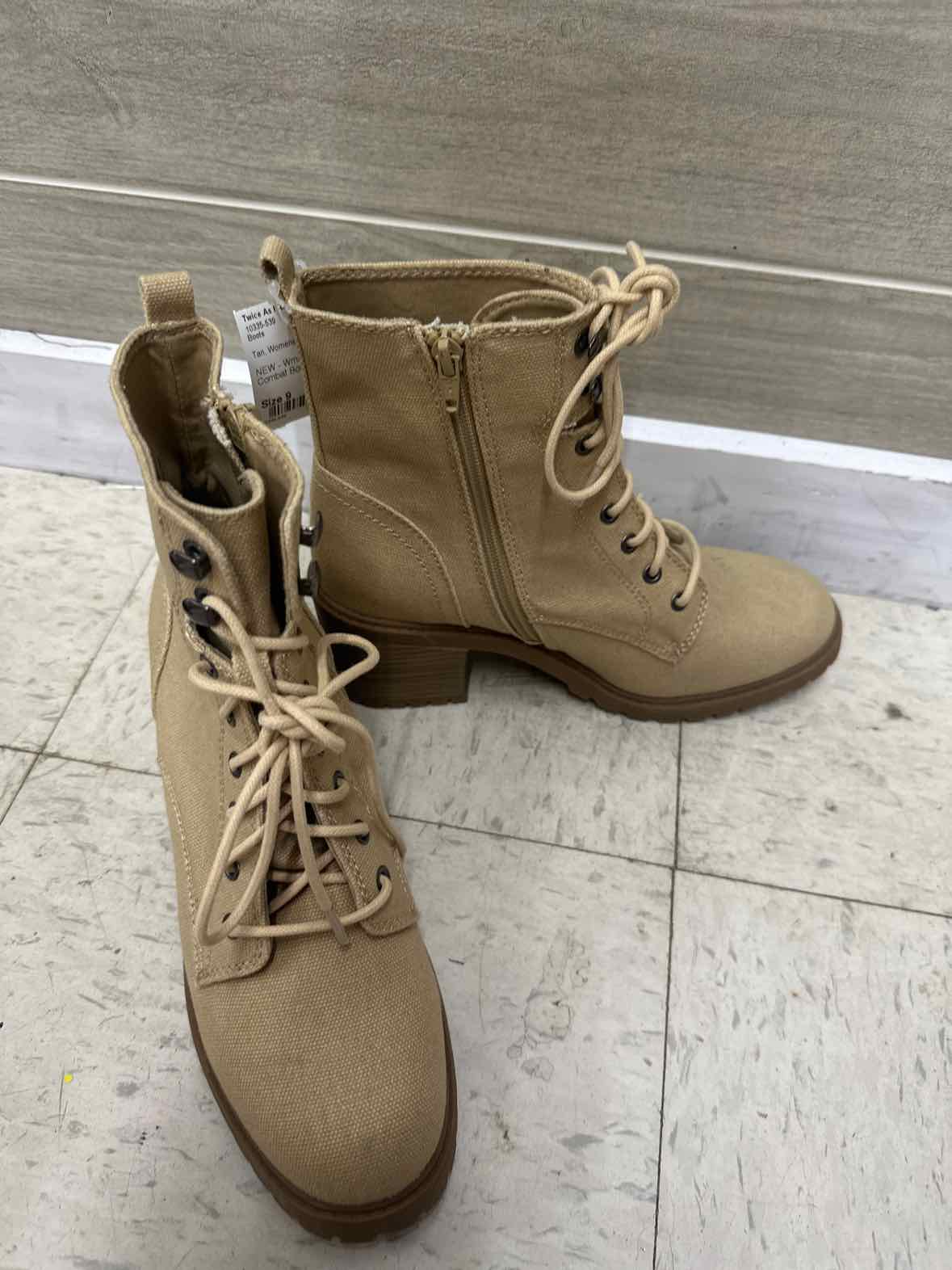 US Shoe Size 9 Tan Womens Boots