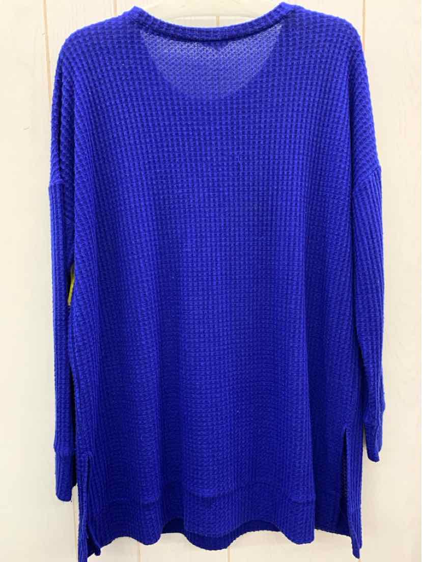 Ellie Autumn Blue Womens Size M/L Shirt