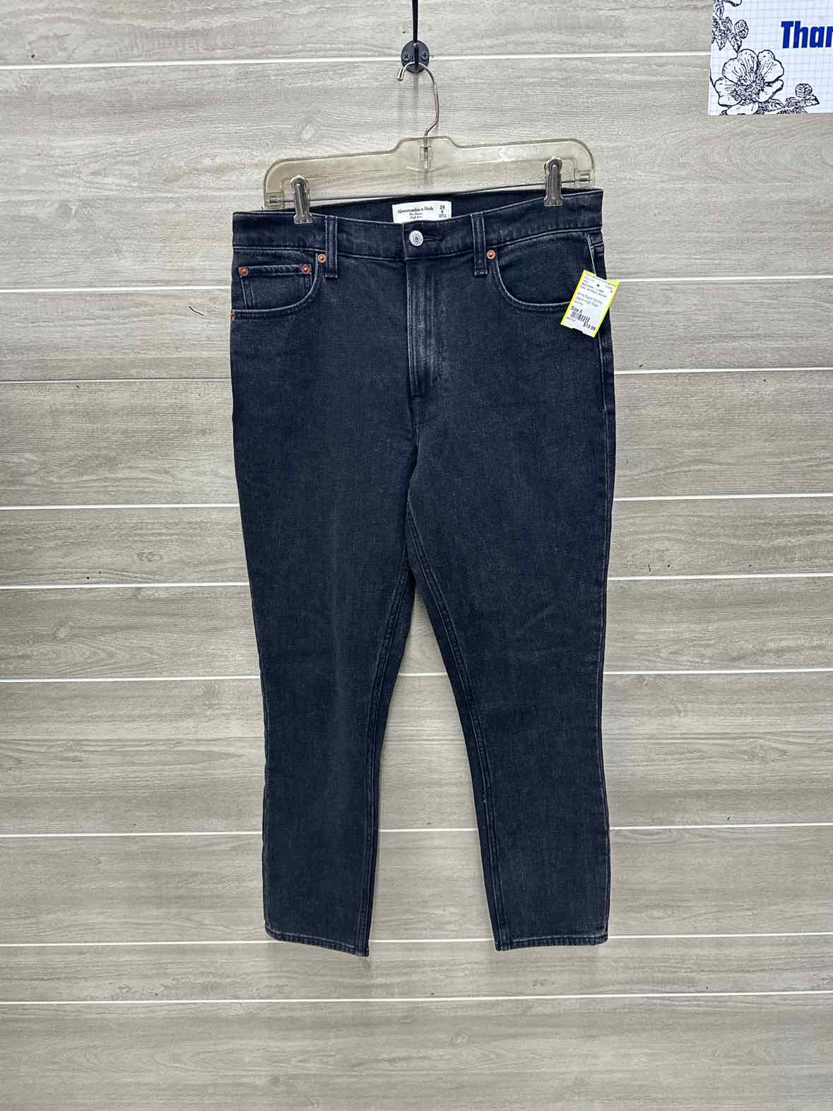 Abercrombie & Fitch Size 6 Black Womens Jeans