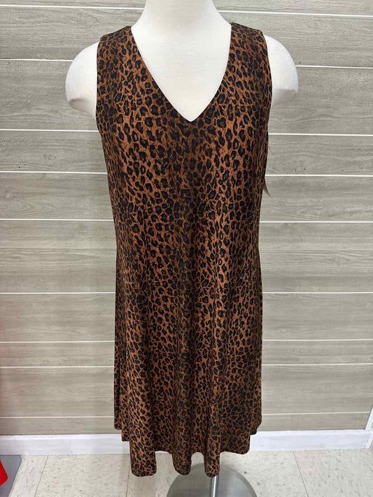 Anne Klein Brown Womens Size 6 Dress