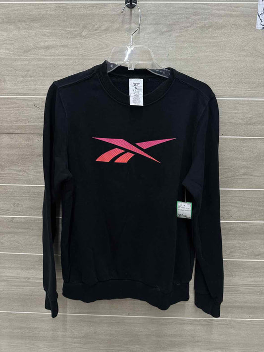 Reebok Size M Black Womens Sweatshirt