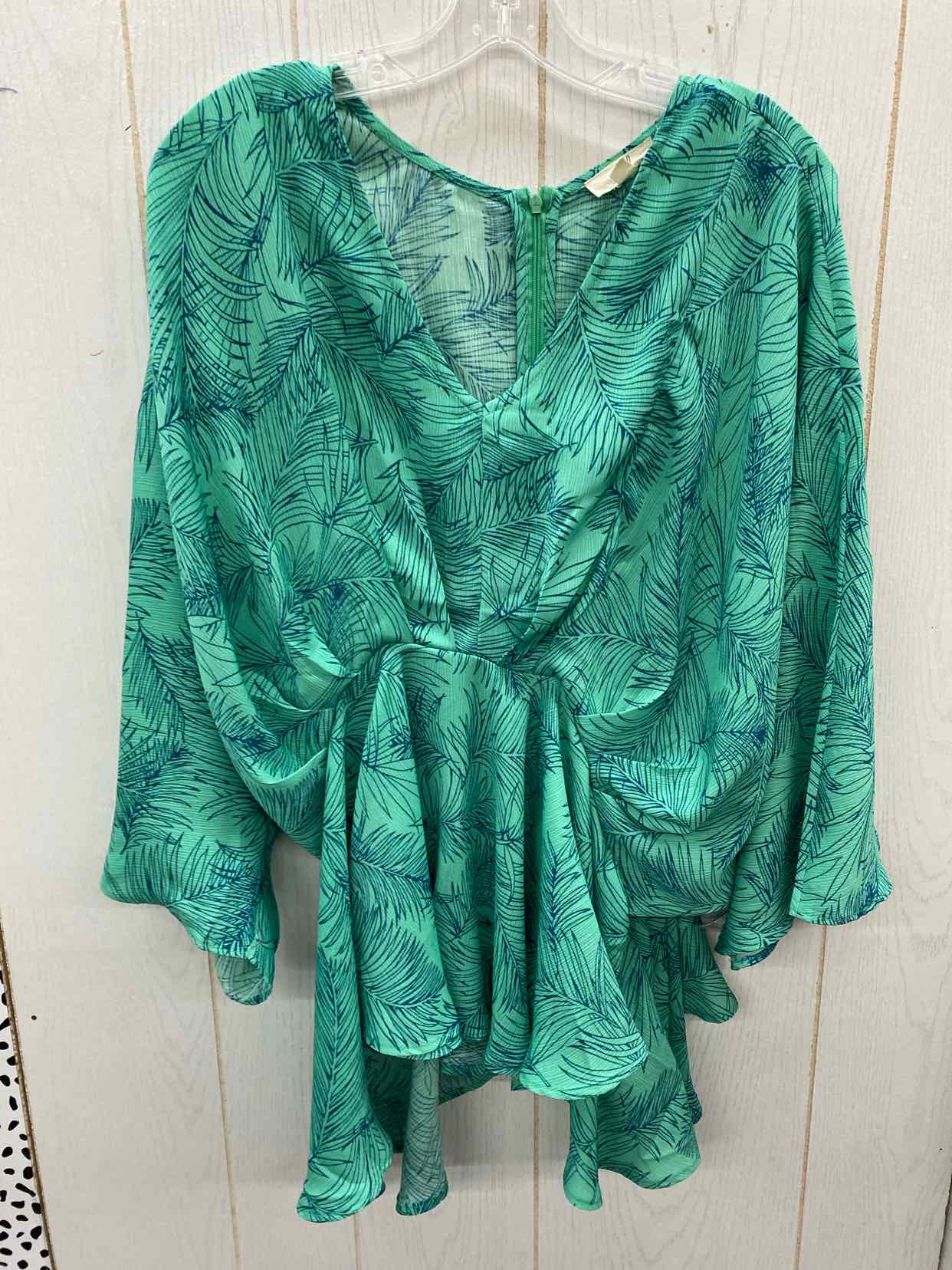 Easel Green Womens Size 1X Shirt