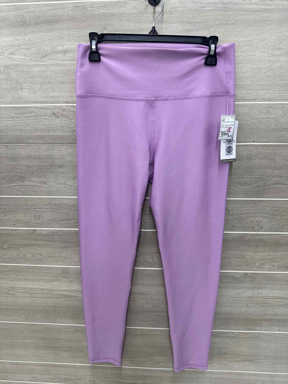 Apana Size M Lavender Womens Leggings