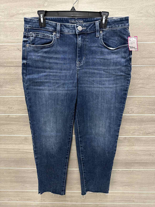 Maurices Size 14 Blue Womens Jeans