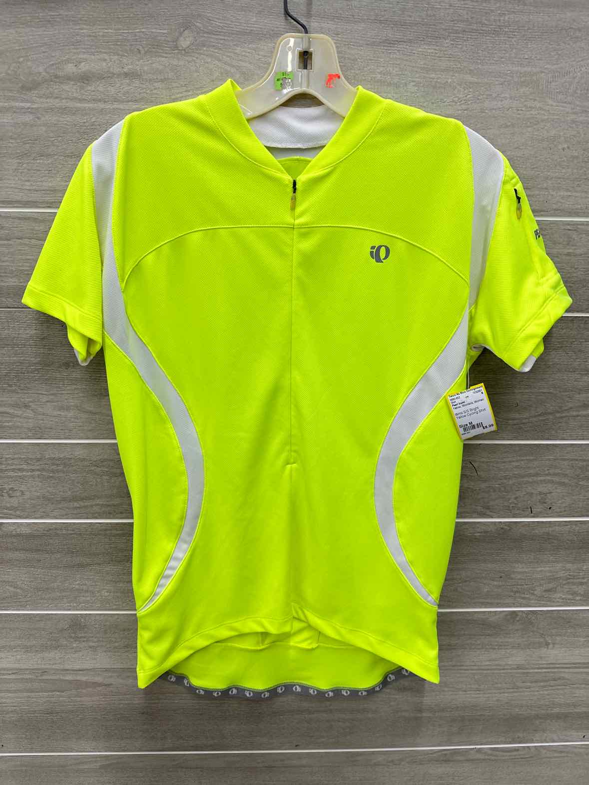 Pearl Izumi Size M Yellow Womens Shirt
