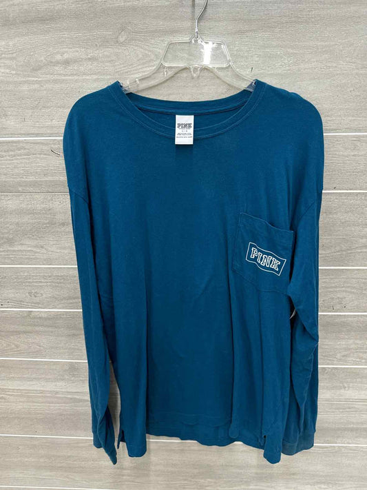 PINK Size L Teal Womens Shirt