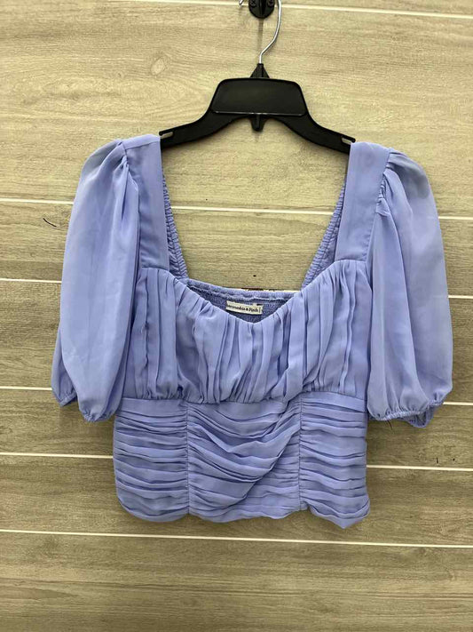 Abercrombie & Fitch Size L Lavender Womens Shirt