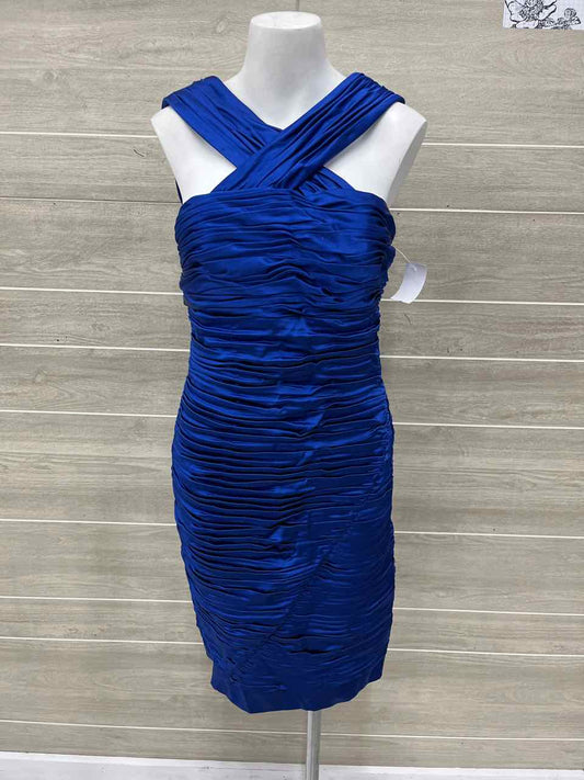 Calvin Klein Size 8 Blue Womens Dress