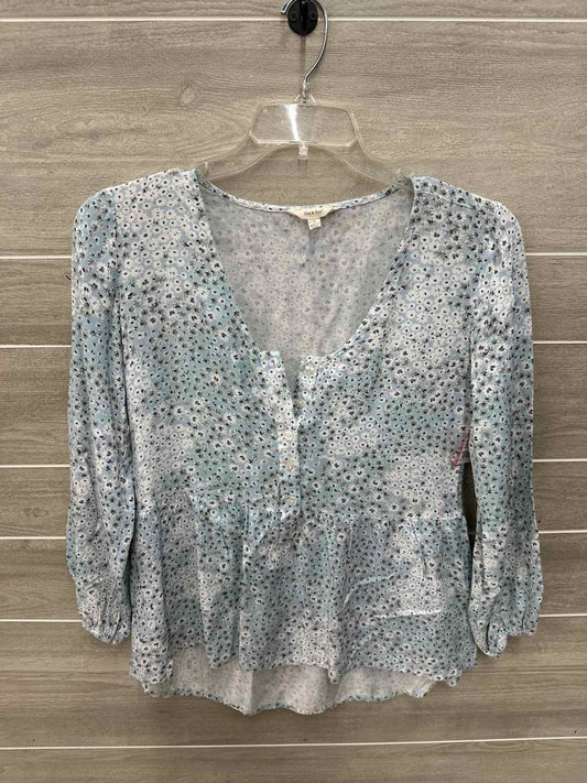 Sim & Sam Blue Womens Women Size Small Shirt