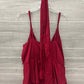 City Chic Red Womens Women Size 20 Romper
