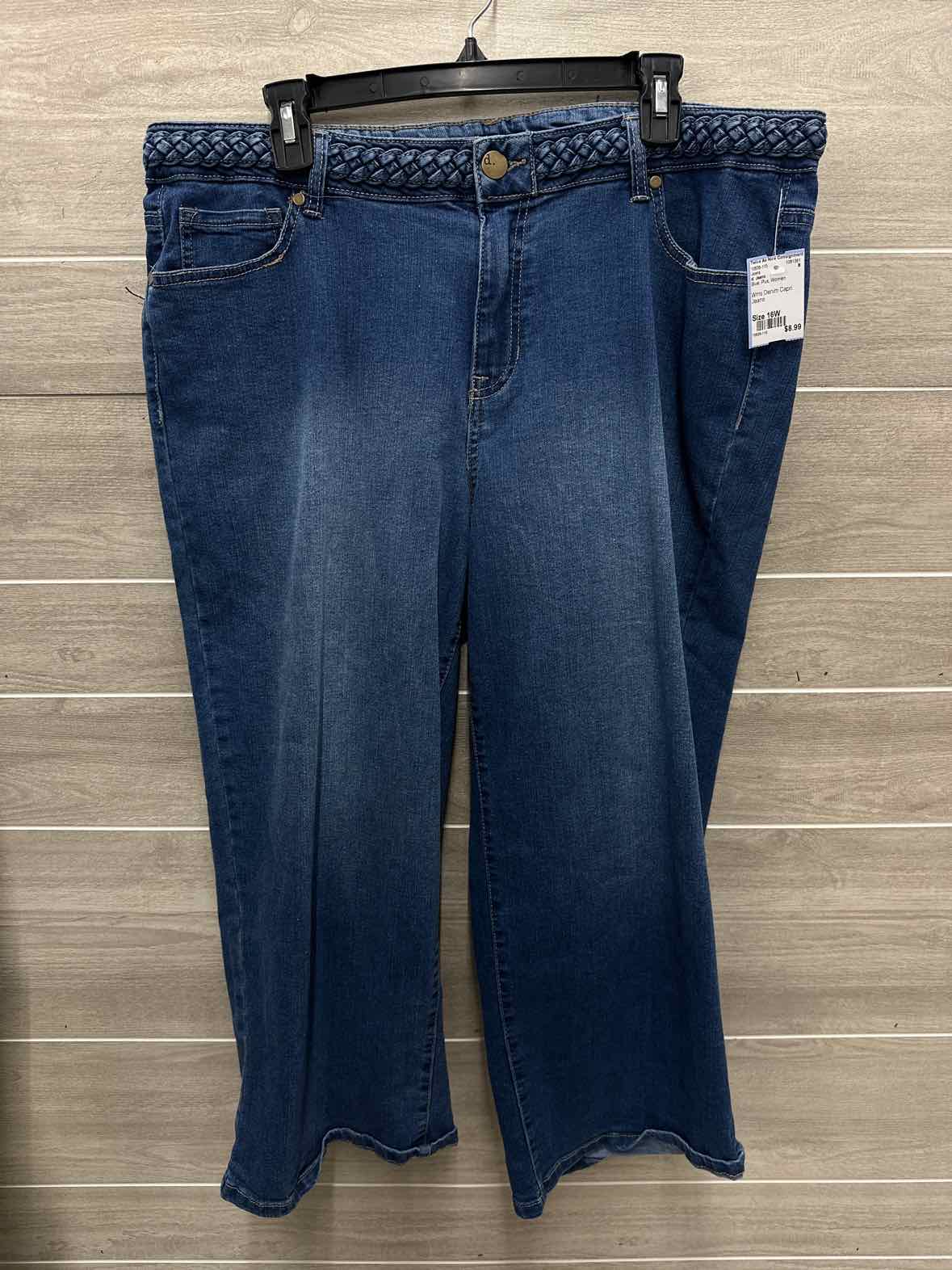 d. Jeans Size 16W Blue Plus Jeans