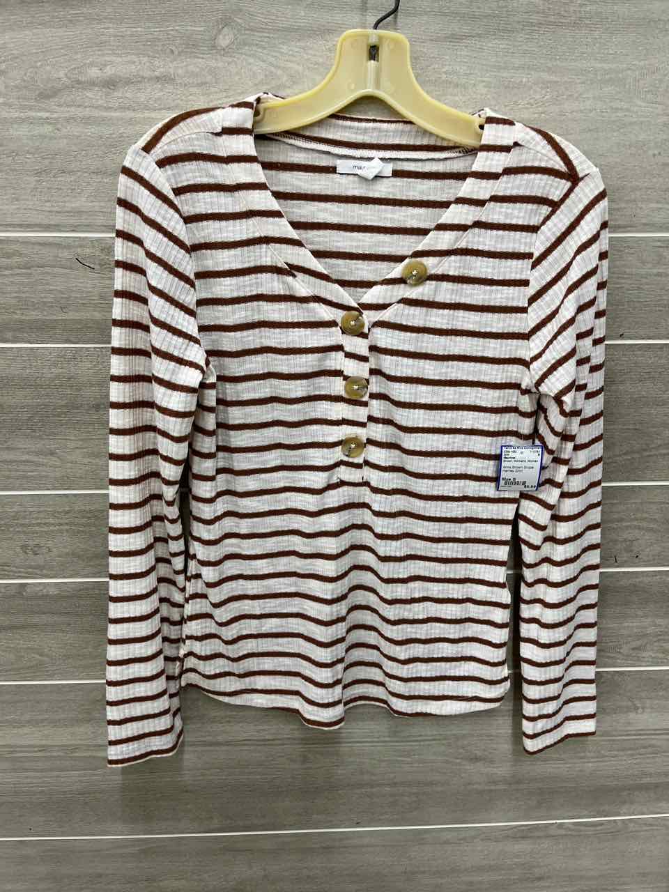 Maurices Size S Brown Womens Shirt