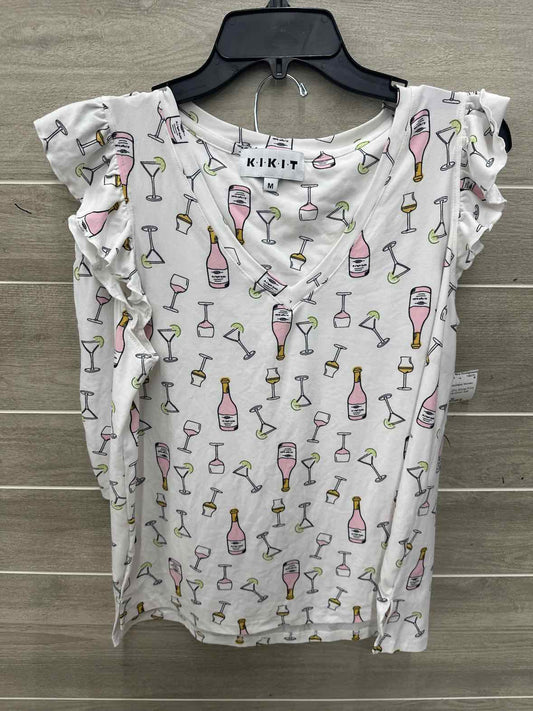 White Womens Women Size M Pajamas
