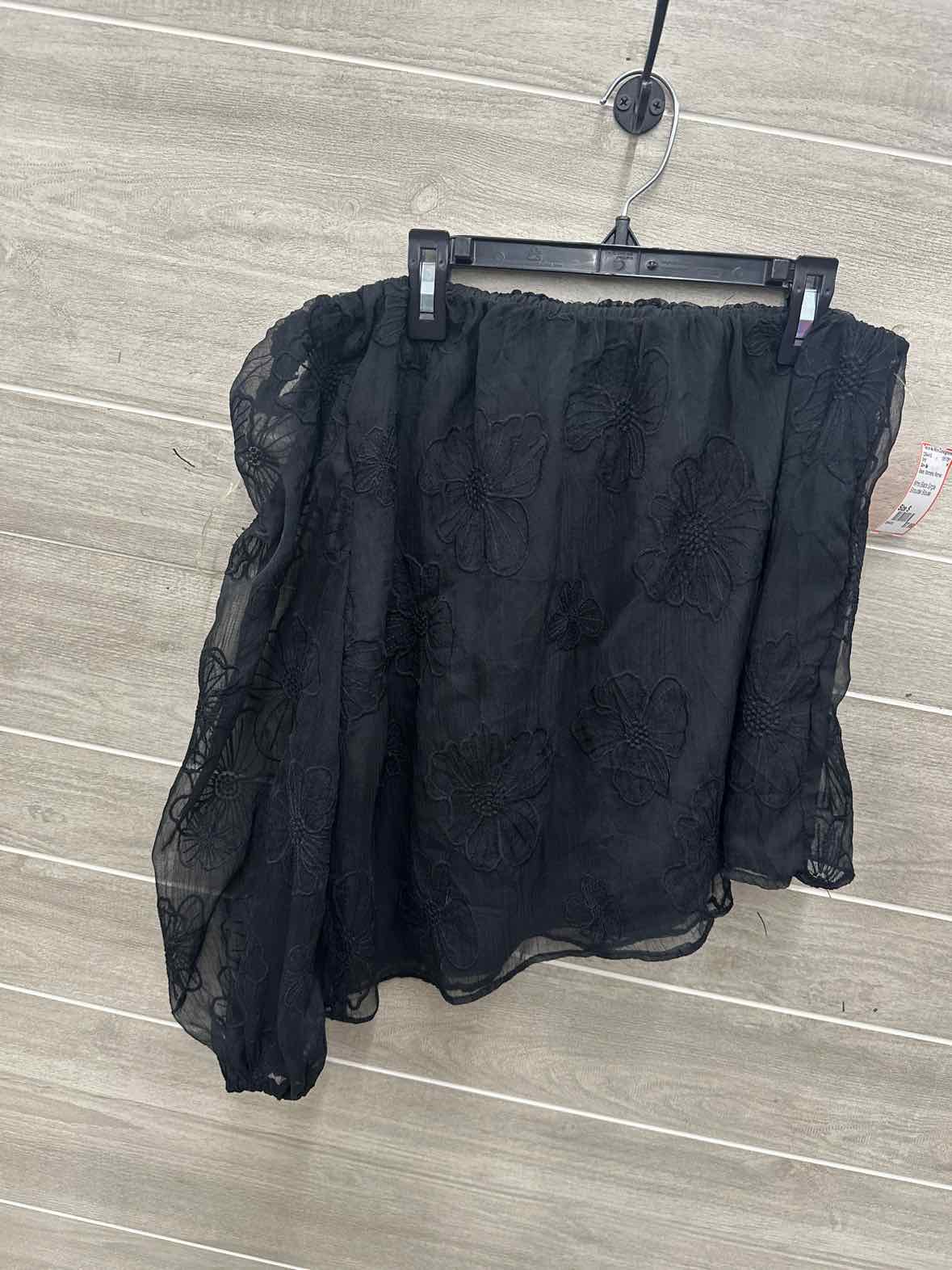 Do+ Be Size S Black Womens Shirt