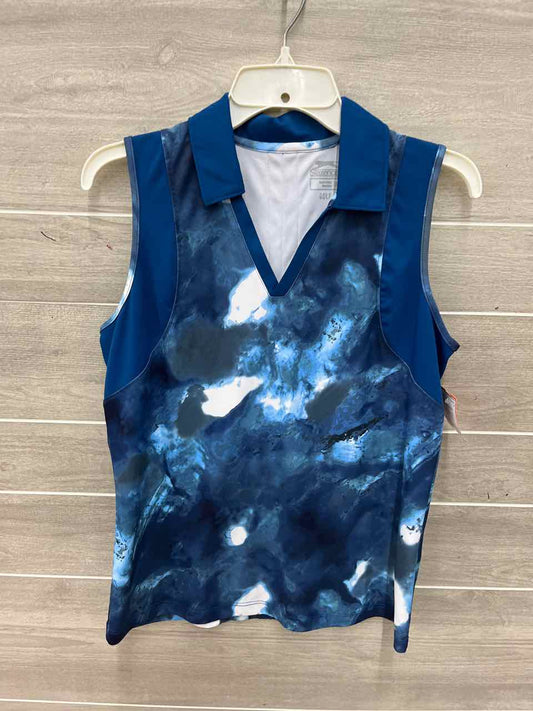 Slazenger Size M Blue Womens Tank Top