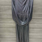 Eliza J Size 4 Silver Womens Gown/Evening Wear