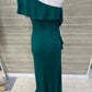 David Meister Green Womens Women Size 4 Gown/Evening Wear