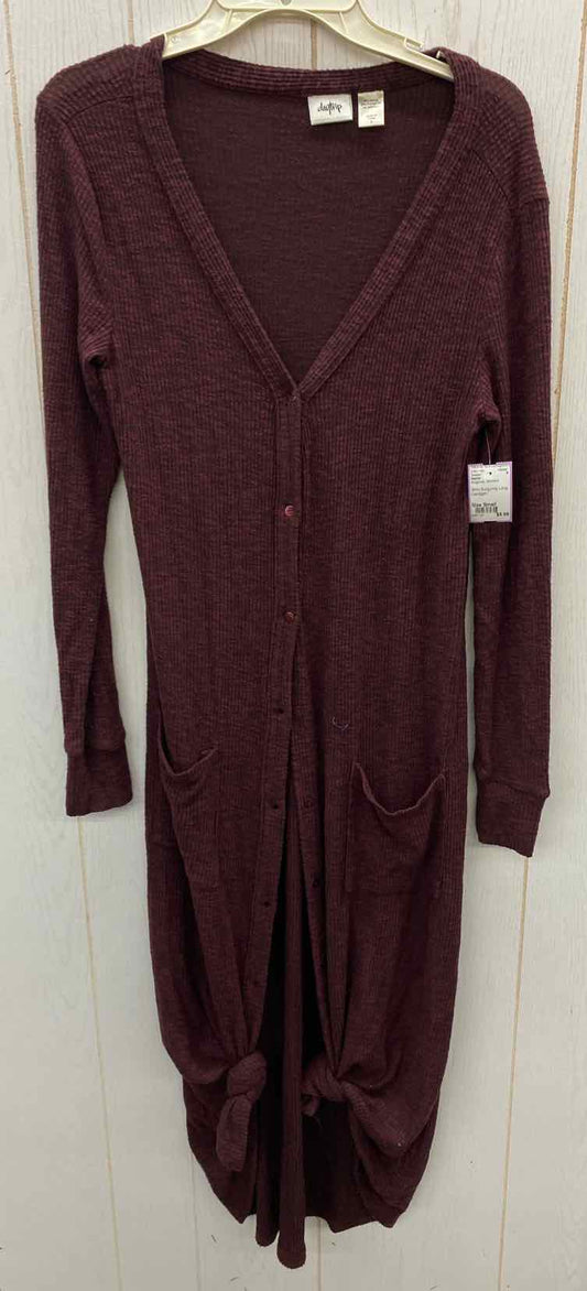 Daytrip Burgundy Womens Size Small Sweater