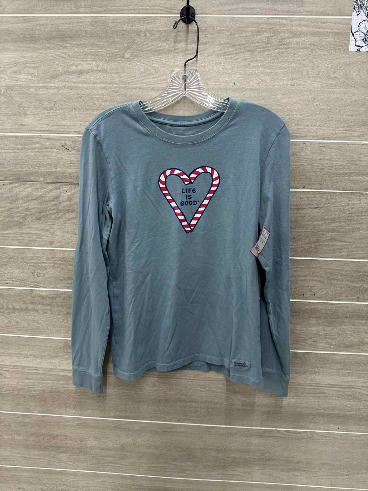 Life Is Good Size S Blue Womens Shirt