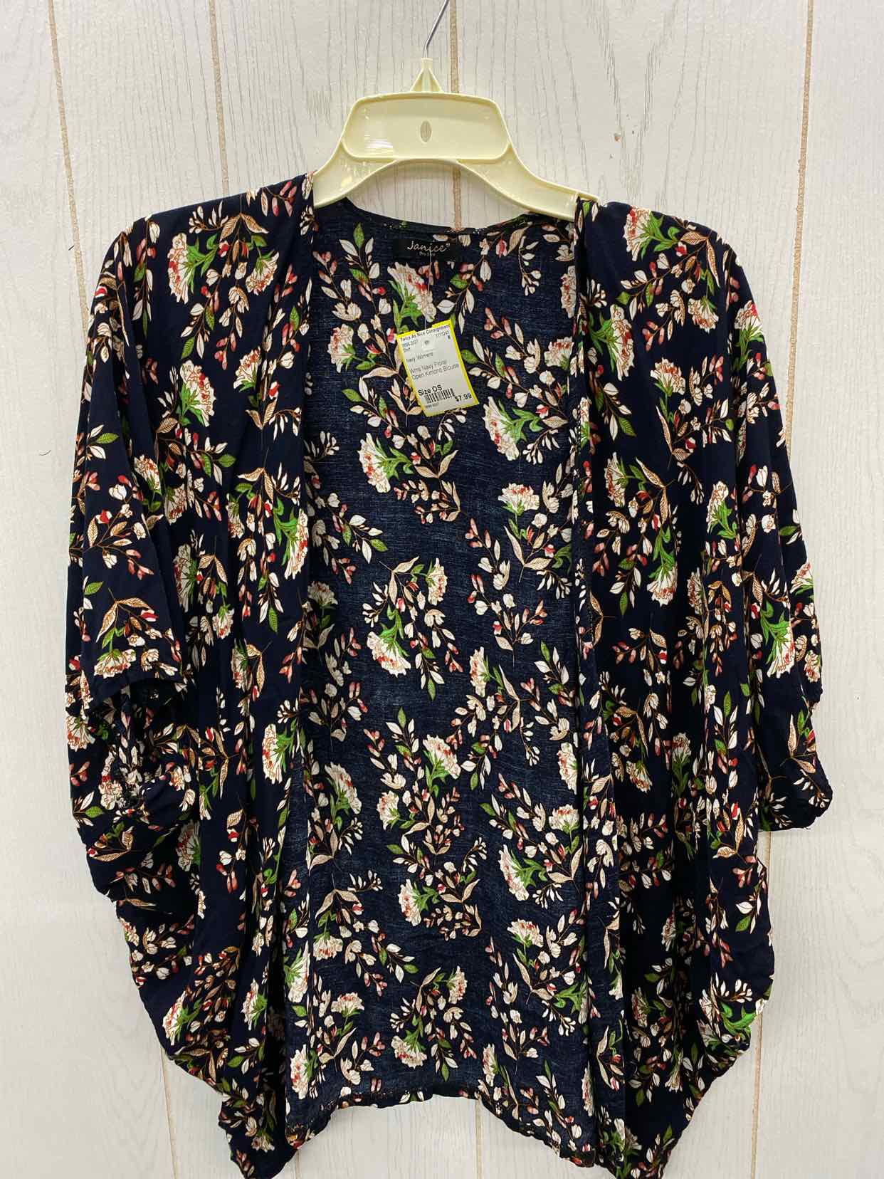 Navy Womens Size OS Shirt