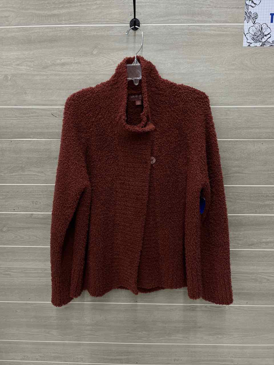 Barefoot Dreams Size L Orange Womens Sweater