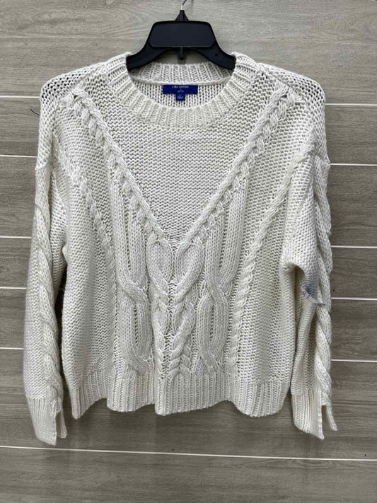 Cara Santana x Apt 9 Size L Cream Womens Sweater